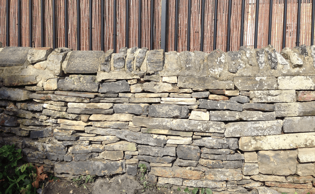Completed gap walling